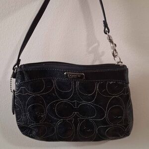 Coach Patent Leather Wristlet